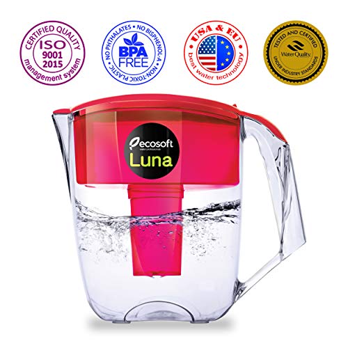 ECOSOFT LUNA 3.5L Water Pitcher WITH Filter