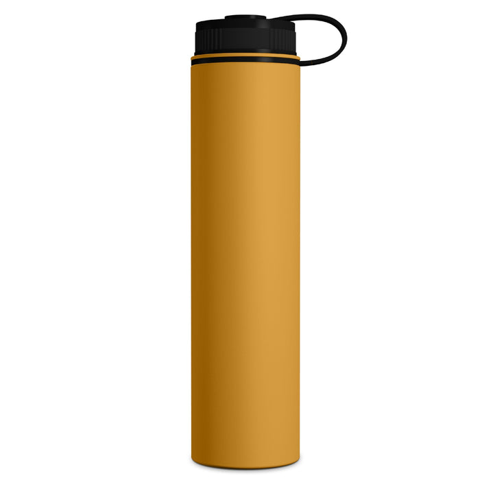 25 Ounce Stainless Steel Water Bottle, Sports Bottle, with Wide Open Mouth and Double Wall, GEO