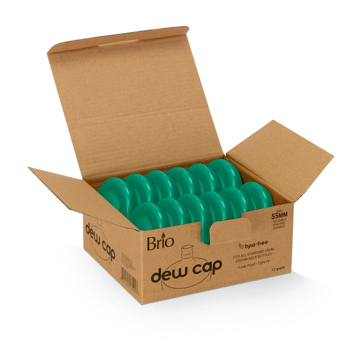 55MM Push Cap (12-Piece) Display Packages