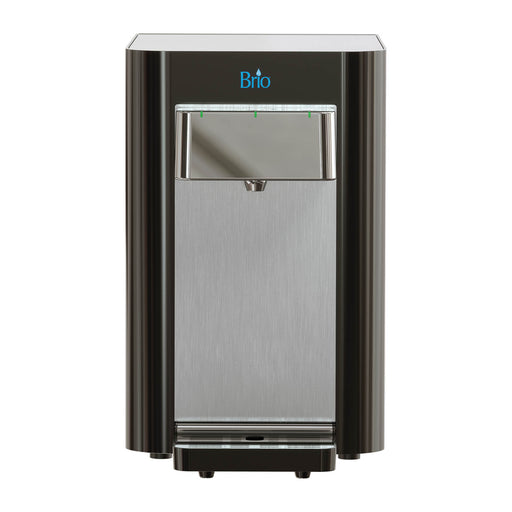 Brio Countertop Self Cleaning Bottleless Water Cooler Water Dispenser - 2 Stage Water Filter included