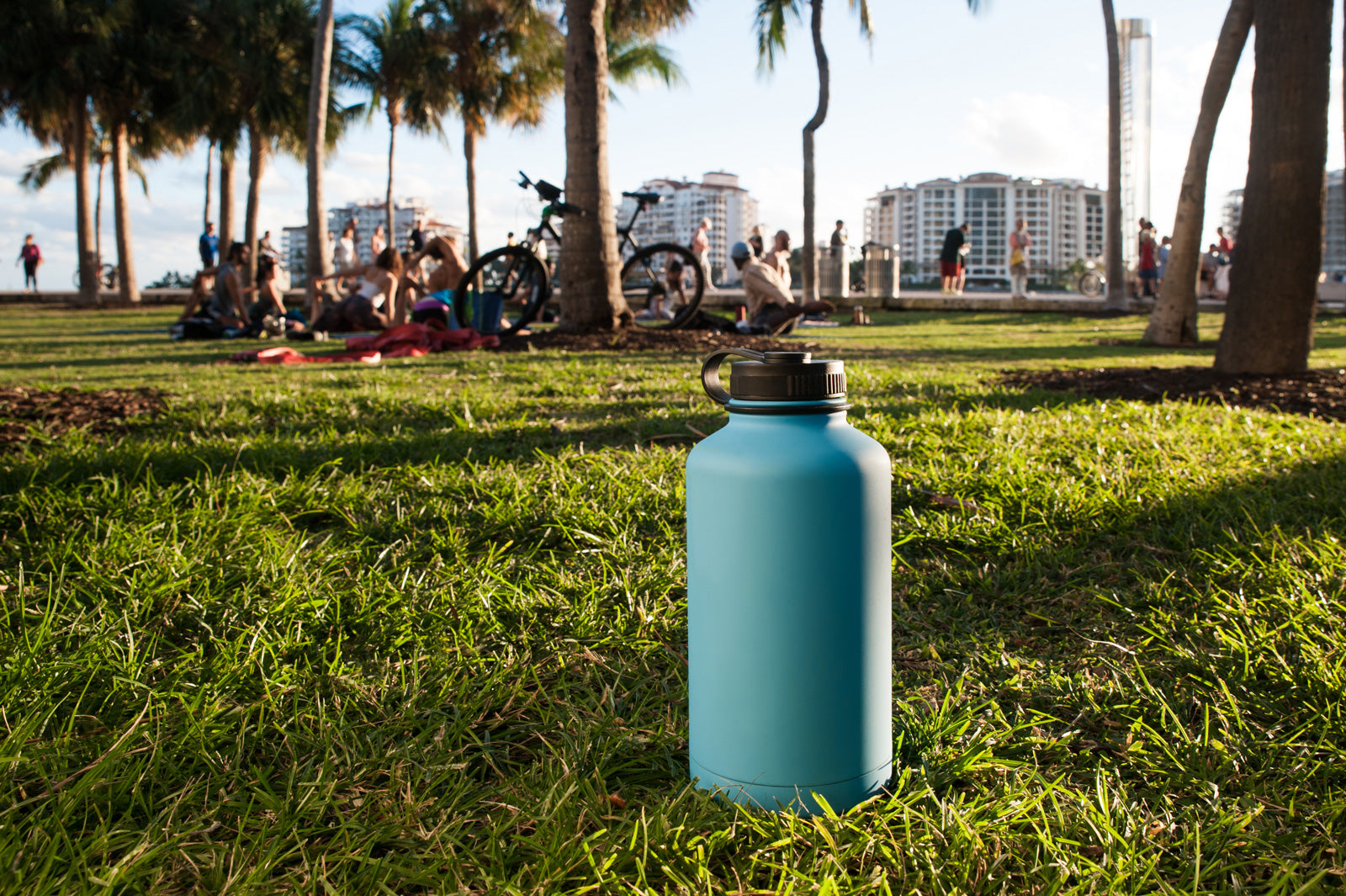 Hydrate the right way with a Geo stainless steel sports bottle