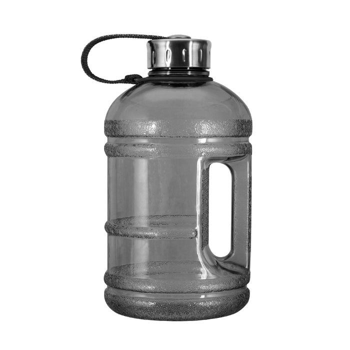 GEO Sports 1 Gallon BpA Free Water Bottle Stainless Steel Cap w Handle  Purple