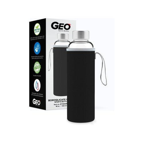 GEO BPA-Free Sports Water Bottle 3.7-Liter, with 48-millimeter Screw —