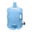 5 Gallon PET Plastic Reusable Water Bottle Container Jug with Crown Cap and Valve - Made in USA