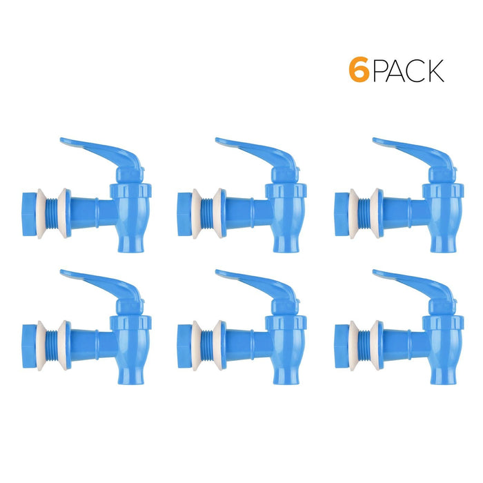 Standard Replacement Valve Display Packages (6-Piece) for Crocks and Water Bottle Dispensers