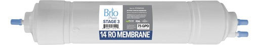 Brio Premier 14" Inline 75 Gpd RO Membrane